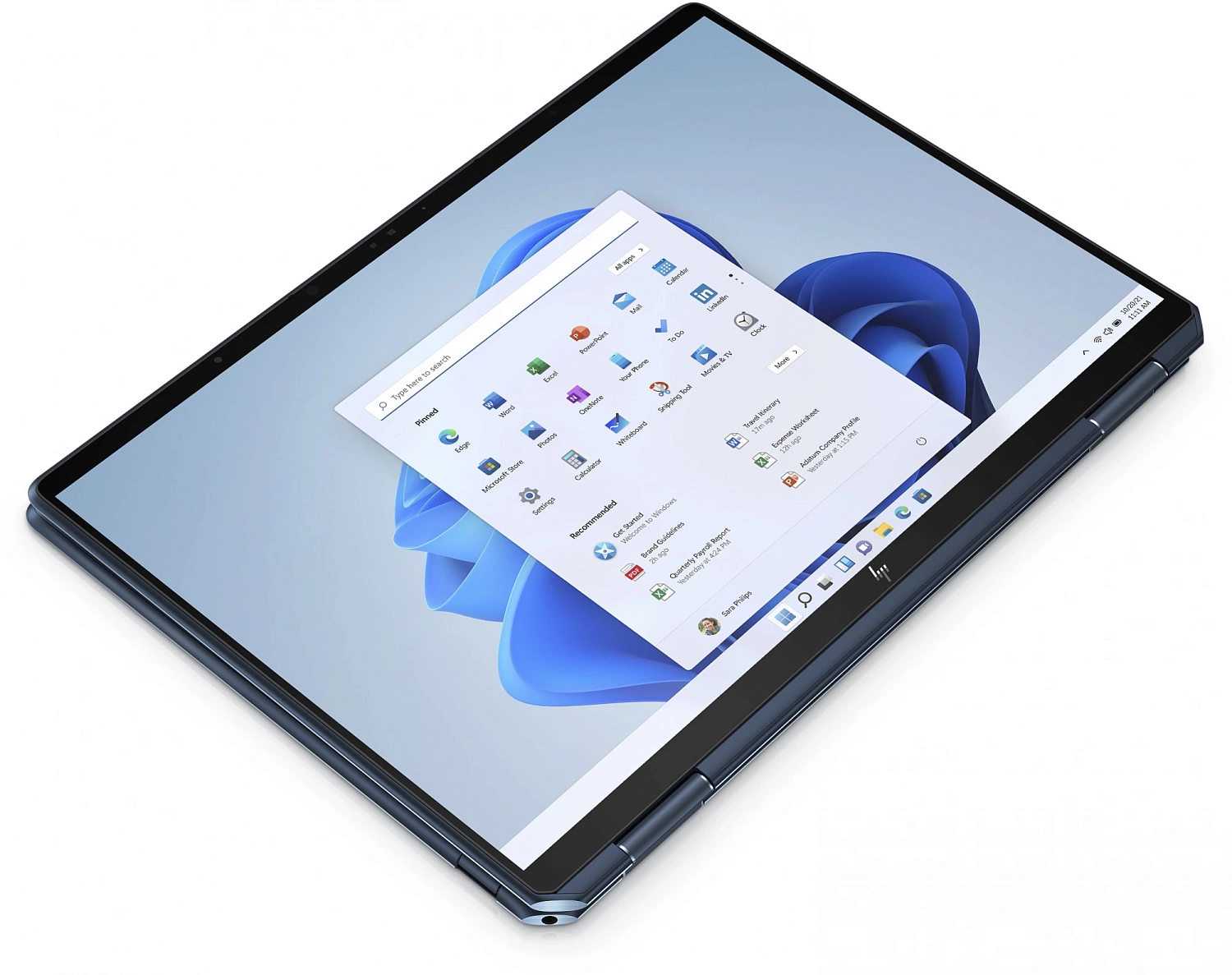 Ноутбук HP Spectre x360 14-ef2012ci Core i7 1355U 32Gb SSD2Tb Intel Iris Xe graphics 13.5" IPS Touch WUXGA+ (1920x1280) Windows 11 Home blue WiFi BT Cam (8F5G5EA)