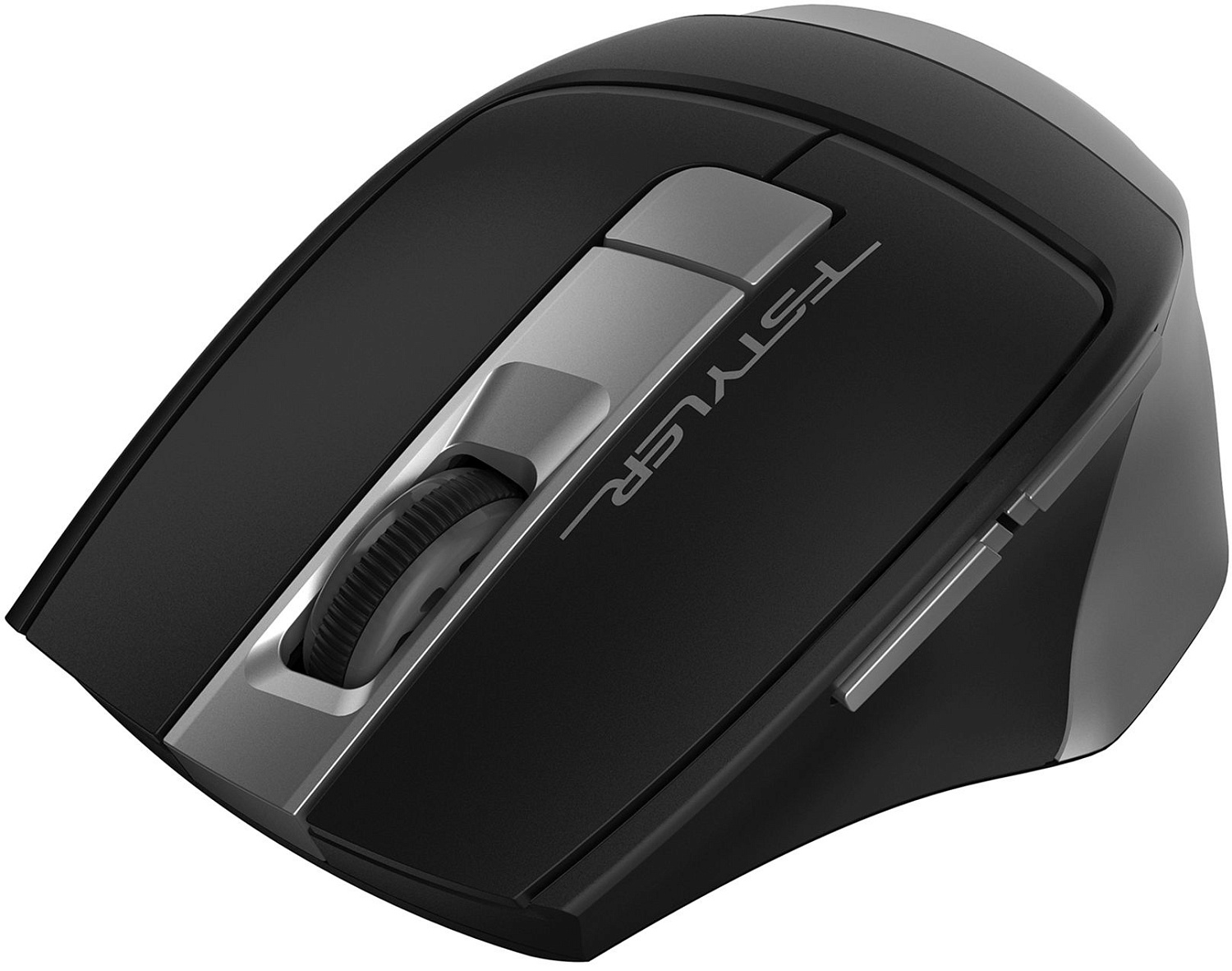 Мышь A4Tech Fstyler FG35S серый/черный оптическая (2000dpi) silent беспроводная USB (5but) Мышь A4Tech Fstyler FG35S серый/черный оптическая (2000dpi) silent беспроводная USB (5but)