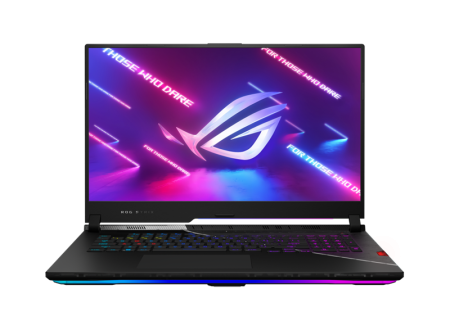 Ноутбук ASUS ROG Strix SCAR 17 G733ZS-LL015 Core i9-12900H/16Gb/1TB SSD/17.3" WQHD (2560 x 1440)  IPS 240Hz / RTX 3080 Laptop GPU 8Gb/WiFi6/BT/Cam/Mech Keyboard Per-Key RGB/No OS /3Kg/Black/