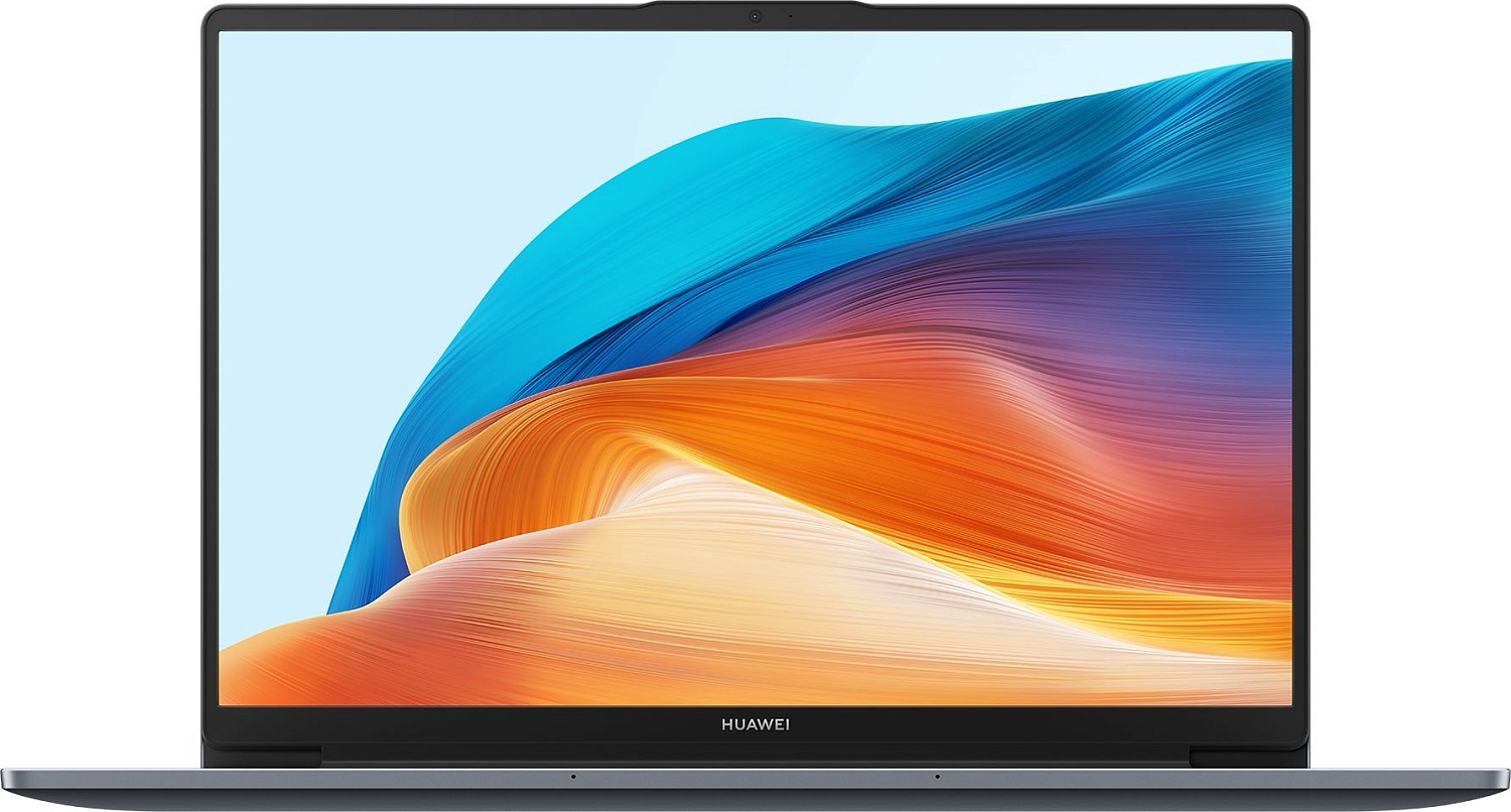 Ноутбук Huawei MateBook D 14 MDF-X Core i3 1215U 8Gb SSD256Gb Intel Iris Xe graphics 14" IPS FHD (1920x1080) noOS grey space WiFi BT Cam (53013UFC)