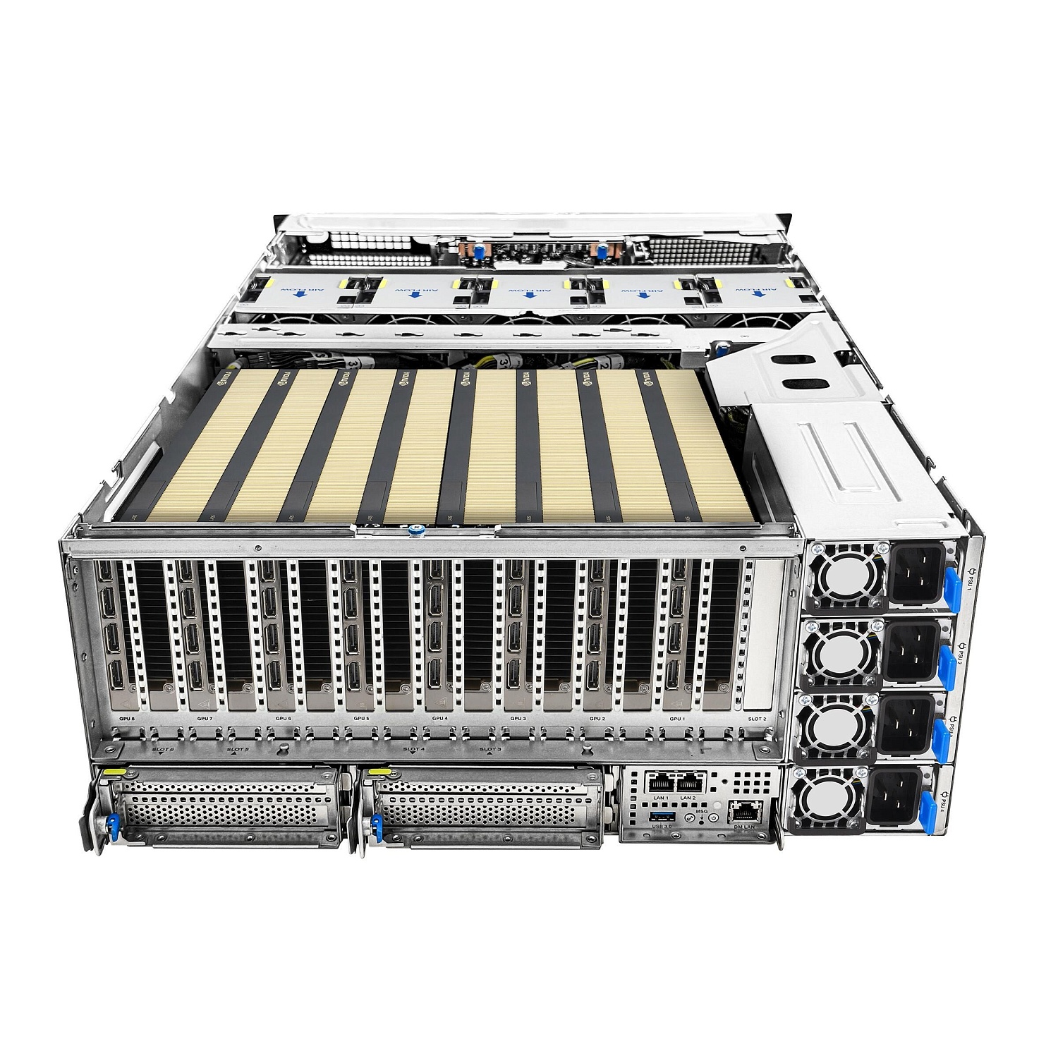 Платформа системного блока ASUS ESC8000A-E13P /32R4/WOS/WOA/WON/WOM/WONCRD/WORCRD/EU