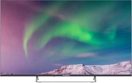 Телевизор LED PolarLine 55" 55PQ71STC-SM черный 4K Ultra HD 60Hz DVB-T DVB-T2 DVB-C WiFi Smart TV (RUS)