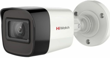 Камера видеонаблюдения аналоговая HiWatch DS-T500A (6 mm) 6-6мм HD-CVI HD-TVI цветная корп.:белый