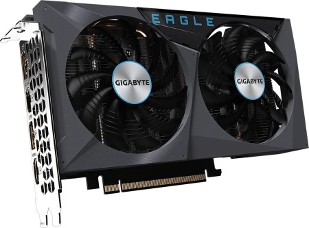 Видеокарта GIGABYTE RTX3050 EAGLE OC 8GB//RTX3050, HDMI*2, DP*2, 8G,D6