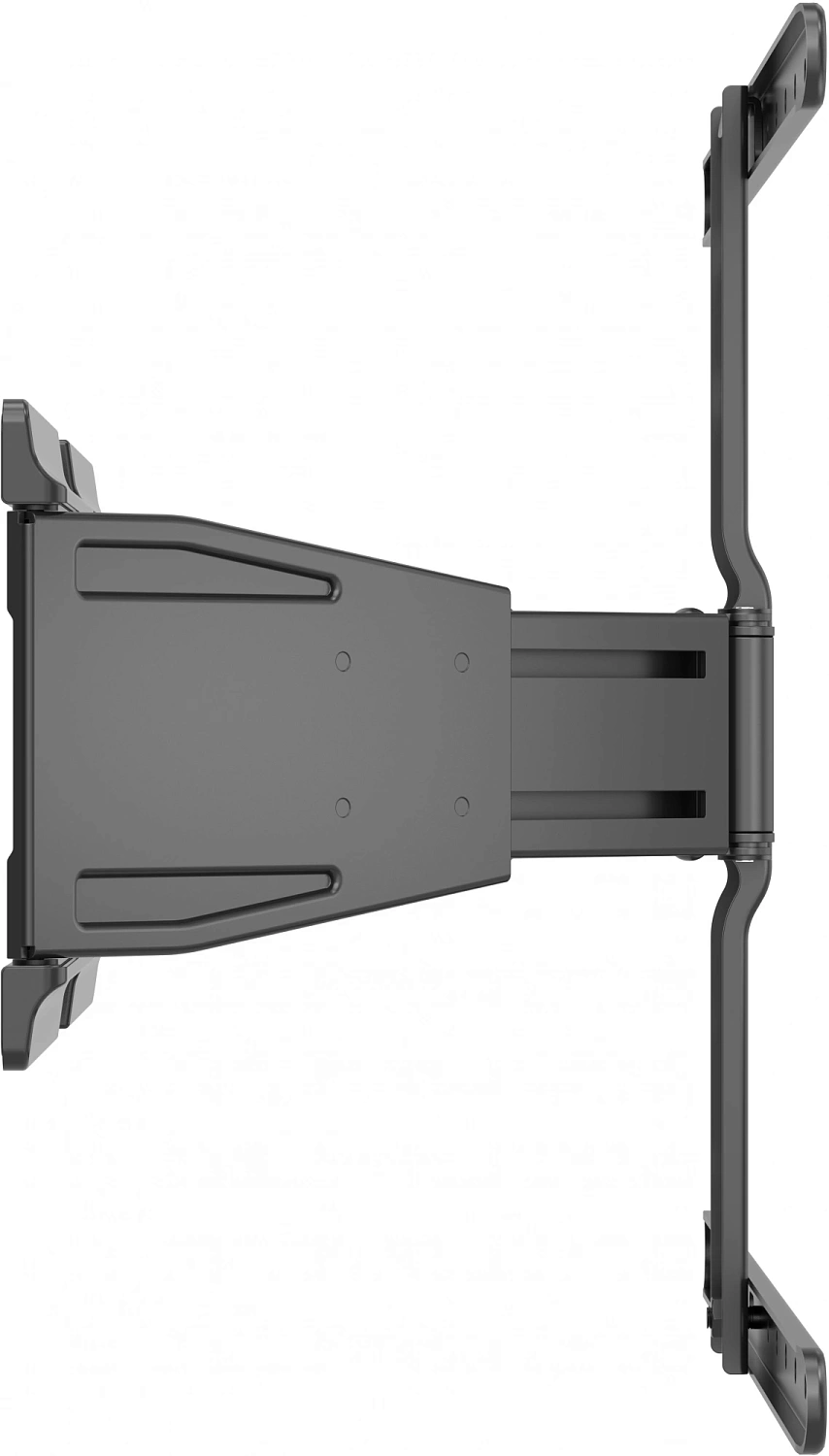 Кронштейн для телевизора Hyundai SL-F1 черный 43"-90" макс.50кг настенный поворотно-выдвижной и наклонный