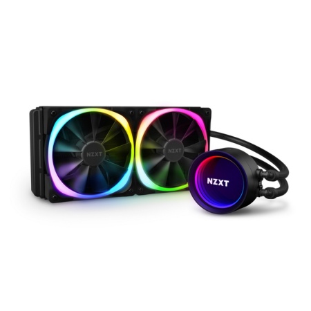 Kraken X53 RGB 240mm AIO Liquid Cooler with Aer RGB and RGB LED, RTL {8} (696437)