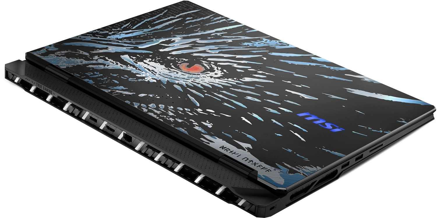 ноутбук MSI Titan 18 HX Dragon Edition Draco A2WJ Ultra9 290HX 18" 16:10 UHD+ (3840x2400)240Hz DDR5 96GB (48GB*2),4TB SSD (2TB+2TB),NV RTX 5090 (24GB GDDR7),99Whr,3,6kg,2y,Win11Home,