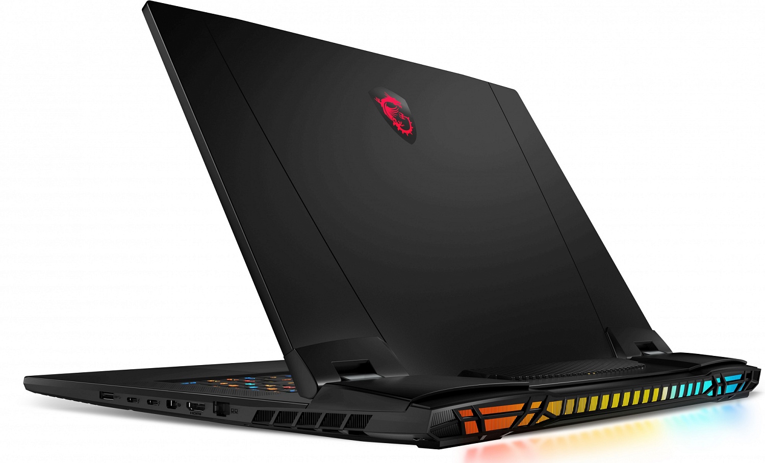 Ноутбук MSI Titan GT77HX 13VI-213RU Core i9 13980HX 64Gb SSD3Tb NVIDIA GeForce RTX4090 16Gb 17.3" IPS UHD (3840x2160) Windows 11 Home black WiFi BT Cam (9S7-17Q211-213)