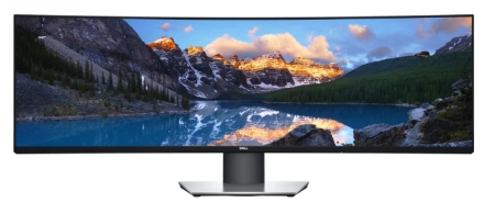 Монитор Dell 49"     U4919DW Curved  BK/BK ( IPS; 32:9; 350 cd/m2; 1000:1/2M:1; 5120 x1440; 5ms; 178/178;  2хHDMI; DP;  USB Type-C; 7xUSB 3.0; HAS; Tilt)