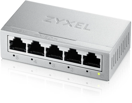 Коммутатор Коммутатор Zyxel GS-105B v5, 5 портов 1000 Мбит/с, настольный, металлический корпус