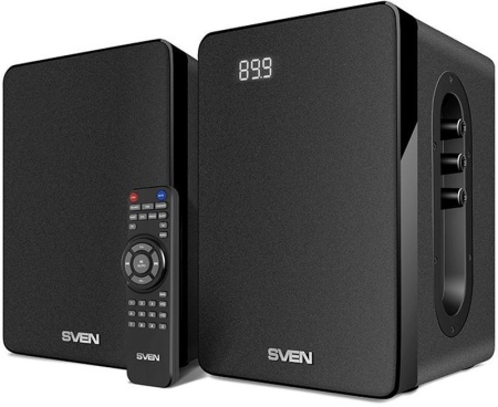 Колонки Sven АС SPS-710 2.0 черный 40Вт BT