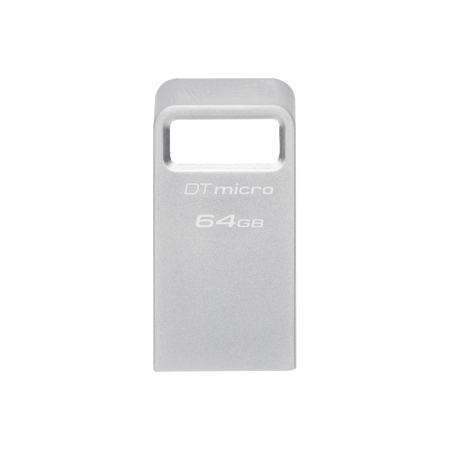 Флеш-накопитель Kingston 64GB DataTraveler Micro 200MB/s Metal USB 3.2 Gen 1