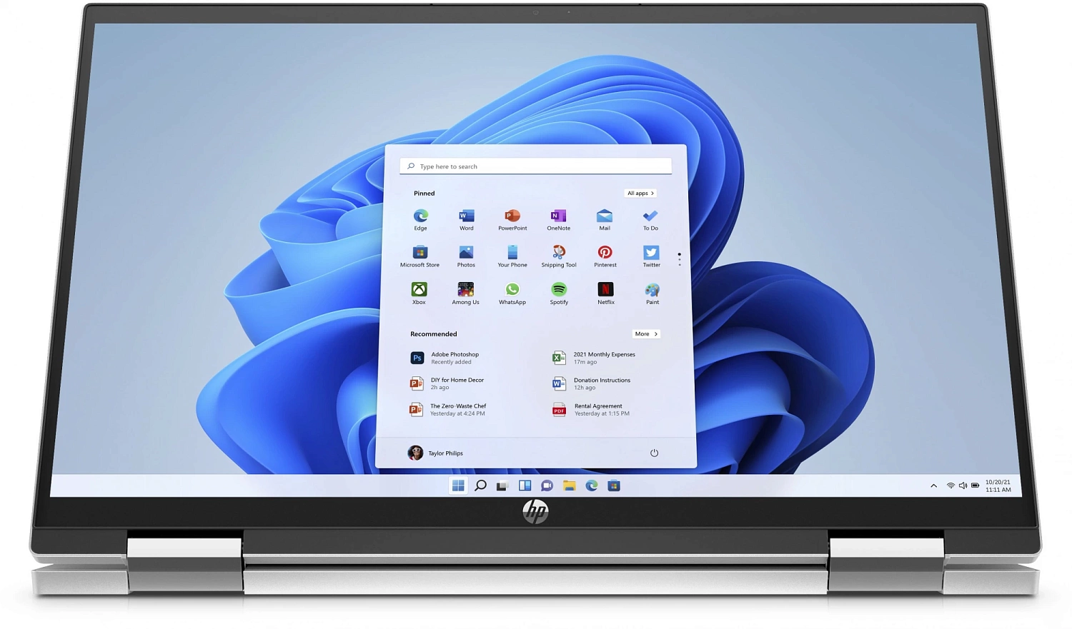 Ноутбук HP Pavilion x360 15-er1014ci Core i5 1235U 16Gb SSD512Gb Intel Iris Xe graphics 15.6" IPS Touch FHD (1920x1080) Windows 11 Home silver WiFi BT Cam (78W15EA)