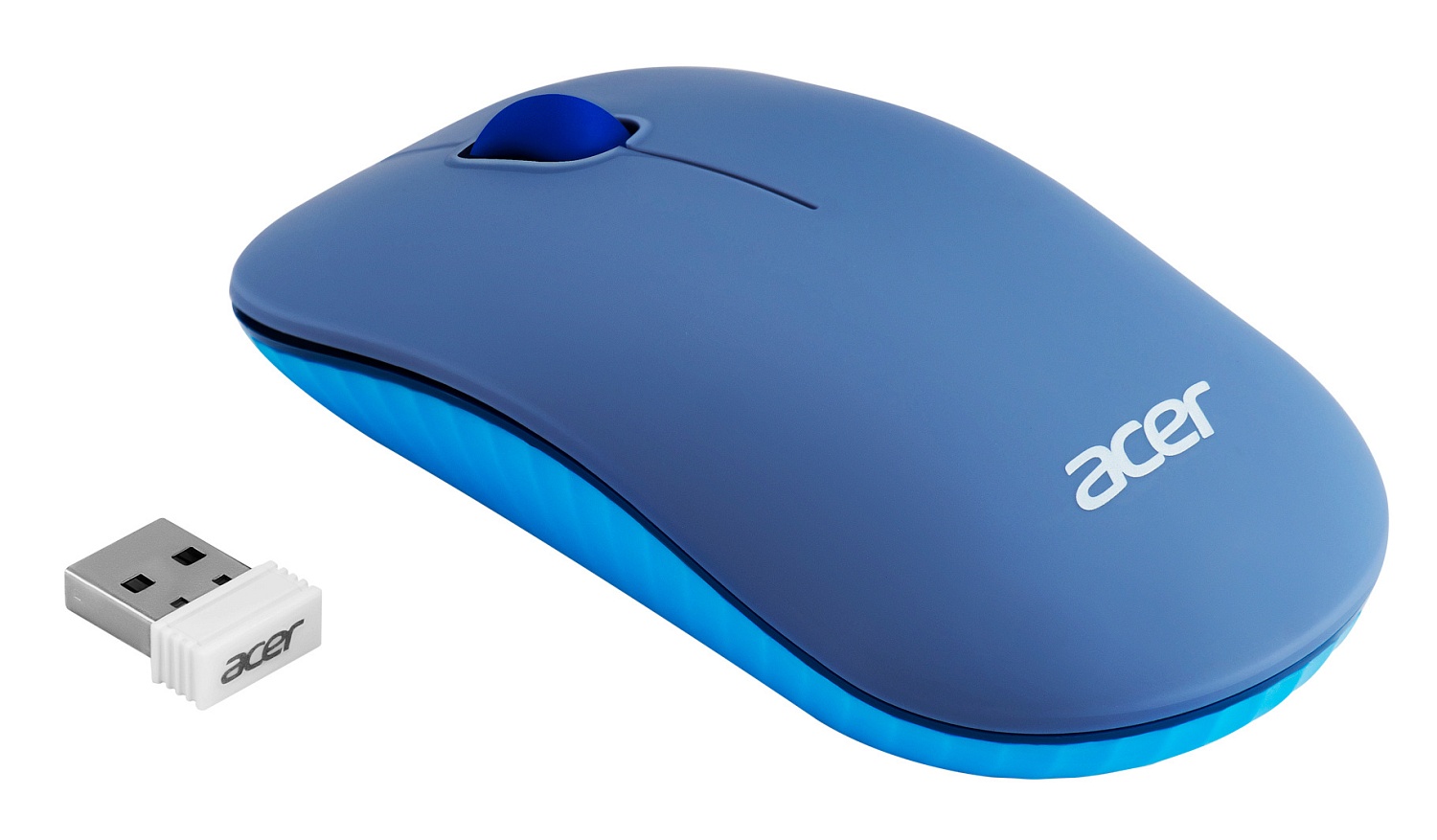 Мышь Acer OMR200 синий оптическая (1200dpi) беспроводная USB для ноутбука (2but) Мышь Acer OMR200 синий оптическая (1200dpi) беспроводная USB для ноутбука (2but)
