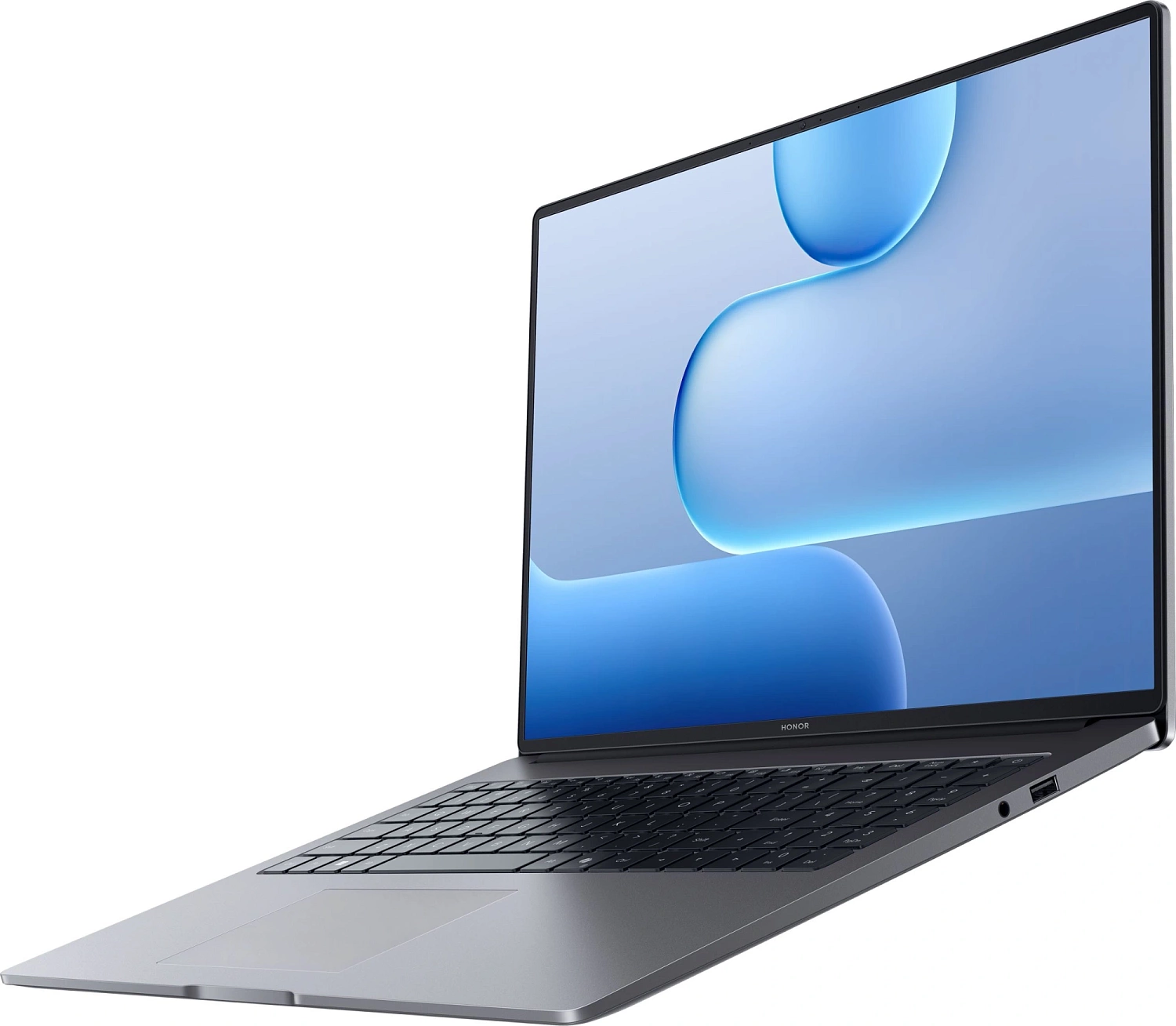 Ноутбук Honor MagicBook X16 2026 BRG-X Core Ultra 5 125H 16Gb SSD512Gb Intel Arc 16" IPS FHD+ (1920x1200) без ОС grey space WiFi BT Cam (5301ARGQ)