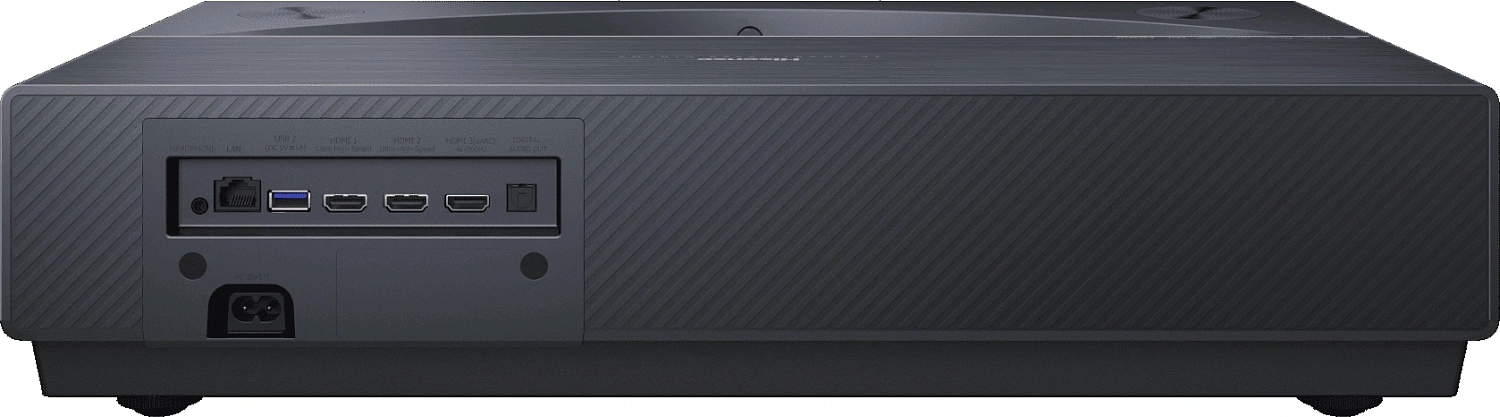 Проектор Hisense PT1 DLP 2500Lm LS 2500Lm ANSI (3840x2160) 3000:1 ресурс лампы:10000часов 2xUSB typeA 1xUSB typeB 3xHDMI 7.2кг