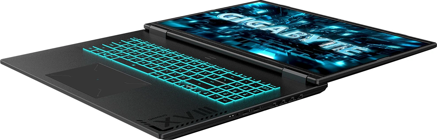 Ноутбук Gigabyte Gaming A18 PRO DXJ Intel Core 7 240H/32Gb (soldered D5)/SSD1Tb/RTX5070 Ti 12Gb (115W)/18"/IPS/WQXGA/2560x1600/165Hz/NoOS/RJ-45/Black/2.9kg