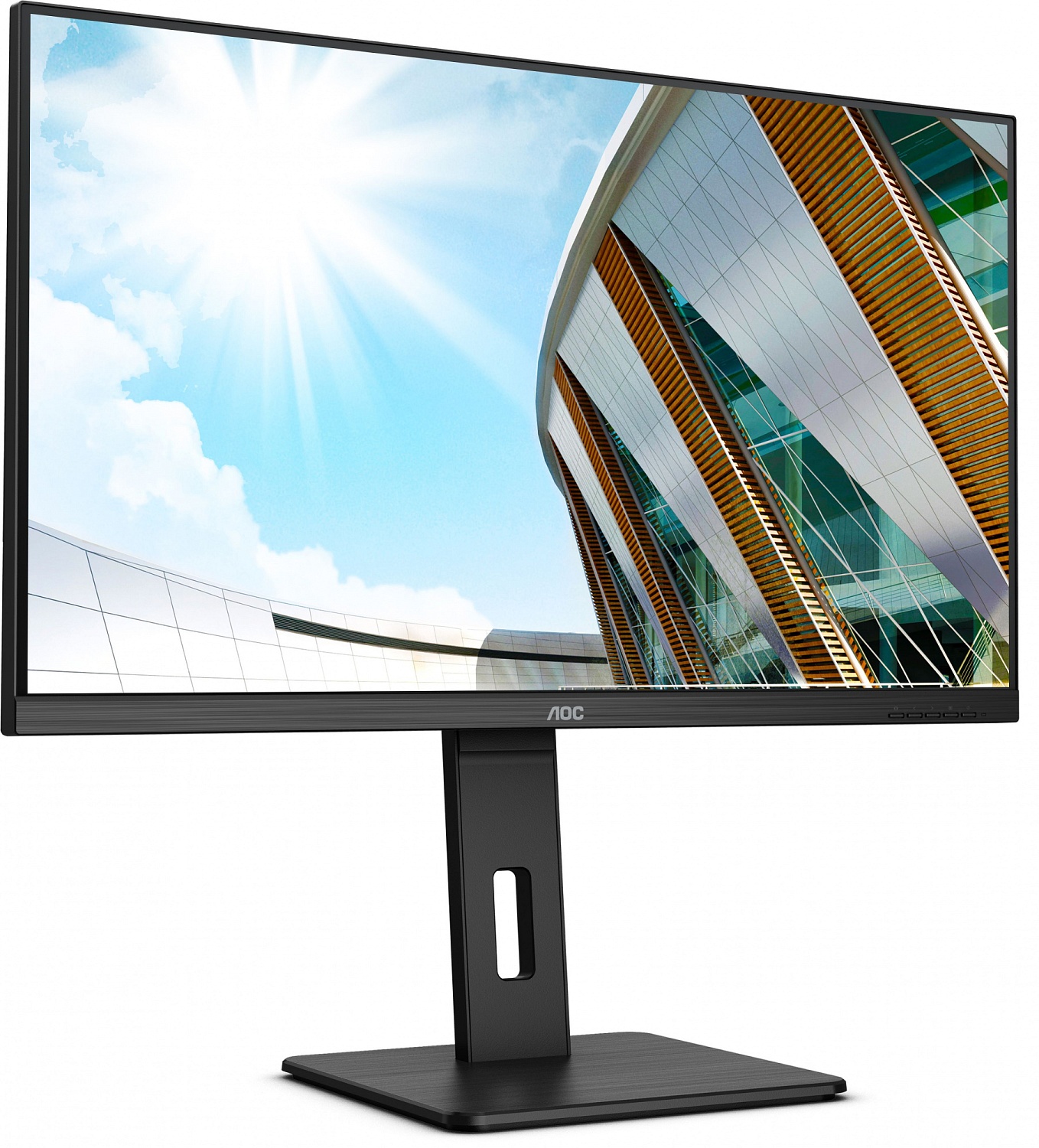 Монитор 31,5" AOC U32P2 3840x2160@60Гц VA LED 16:9 4ms 2*HDMI DP 4xUSB 3.2 50M:1 3000:1 178/178 350cd HAS Pivot Tilt Swivel Speakers Black