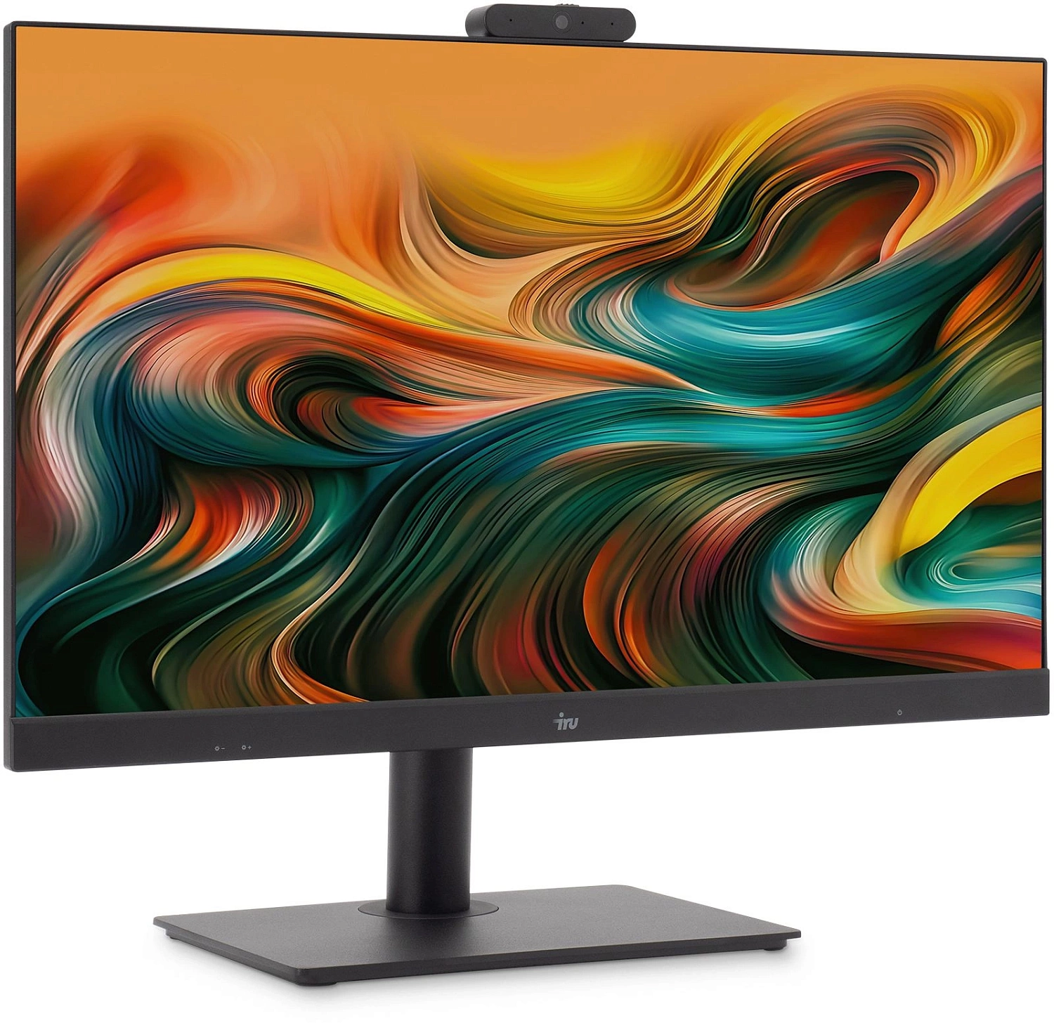 Моноблок IRU Tactio 23IH6P 23.8" Full HD i3 12100 (3.3) 16Gb SSD256Gb UHDG 730 FreeDOS WiFi BT Spk 120W Cam черный 1920x1080