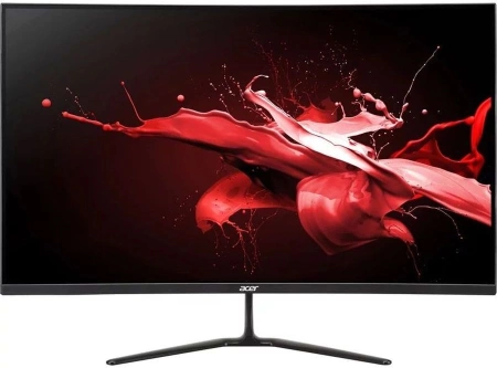 Монитор 31,5'' ACER Nitro ED320QRS3biipx, ZeroFrame, Curved 1500R Black, 16:9, VA, 1920x1080, 1 / 5ms, 300cd, 180Hz, 2xHDMI(2.0) + 1xDP(1.4) + Audio out ,  sync: FreeSync Premium, hdr: HDR 10