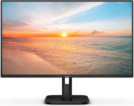 Монитор Philips 23.8" E Line 24E1N1100A черный IPS LED 1ms 16:9 HDMI M/M матовая 1300:1 250cd 178гр/178гр 1920x1080 100Hz VGA FHD