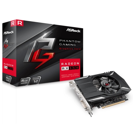 RX550 4GB Phantom Gaming 128-bit GDDR5 DP HDMI DVI