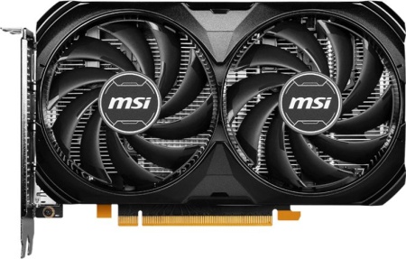 Видеокарта MSI PCI-E 4.0 RTX 4060 VENTUS 2X BLACK 8G NVIDIA GeForce RTX 4060 8Gb 128bit GDDR6 2490/17000 HDMIx1 DPx3 HDCP Ret