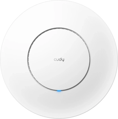 Точка доступа Wi-Fi CUDY AC1200 Wi-Fi Gigabit Access Point AC1200 Dual Band Gigabit Ceiling Mount Access Point, MT7621DAN+MT7613B+MT7603E, 867Mbps at 5GHz + 300Mbps at 2.4GHz, 1 x GbE RJ45 Port, Support 12V DC or 802.3af PoE or Passive PoE, Internal Anten