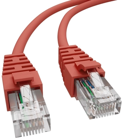 Патч-корд NTSS NTSS-PC-UTP-RJ45-5e-0.15-LSZH-RD NTSS-PC-UTP-RJ45-5E-0.15-LSZH UTP RJ-45 вил.-вилка RJ-45 кат.5E 0.15м красный LSZH (уп.:1шт)