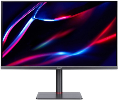 Монитор Acer 27" XV275Kymipruzx темно-серый IPS LED 0.5ms 16:9 HDMI матовая 1000:1 400cd 178гр/178гр 3840x2160 DP USB 6.06кг