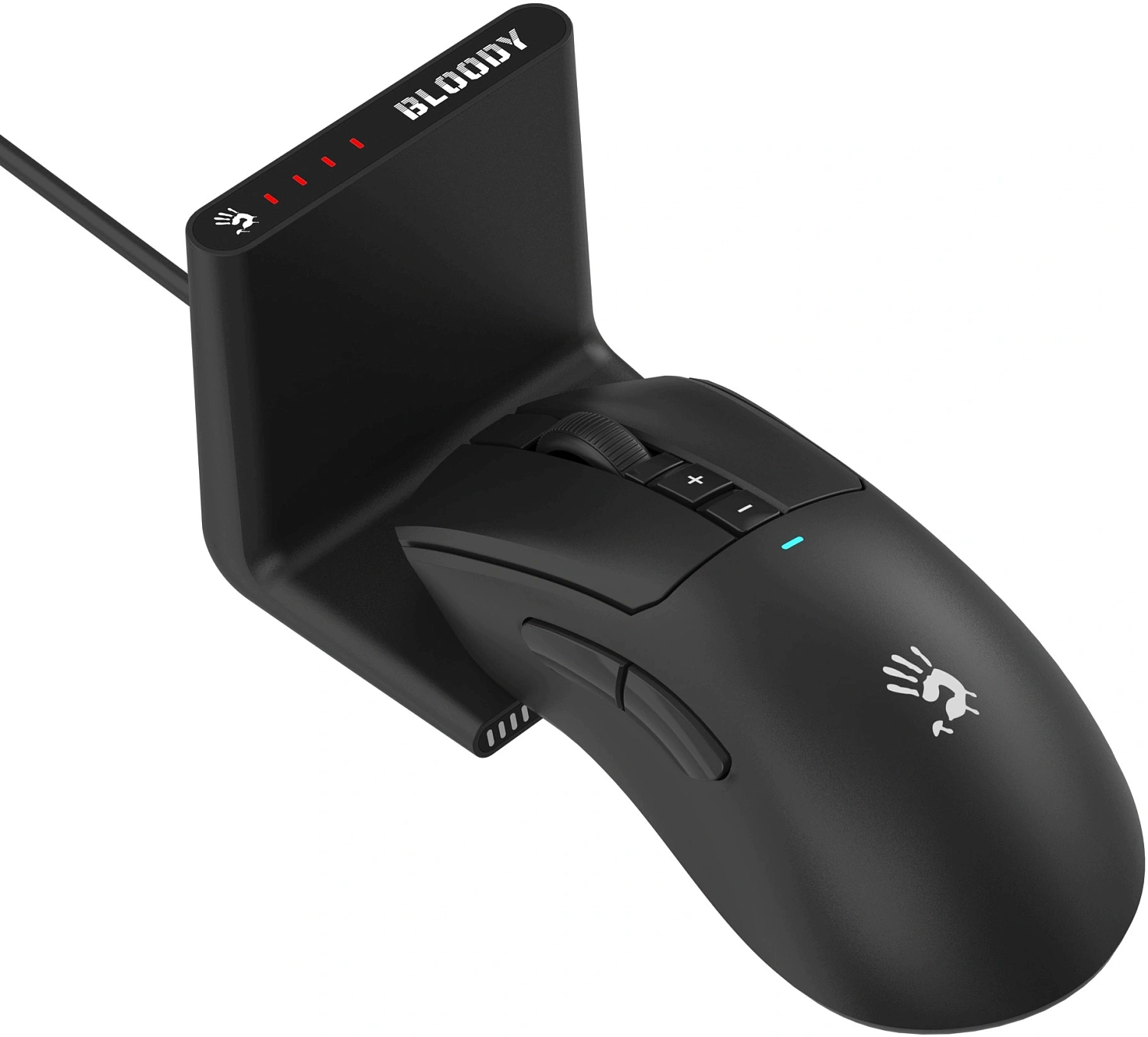 Мышь A4Tech Bloody R73 Ultra Duo черный оптическая 20000dpi беспров. USB-C 7but (R73 ULTRA DUO BLACK) Мышь A4Tech Bloody R73 Ultra Duo черный оптическая 20000dpi беспров. USB-C 7but (R73 ULTRA DUO BLACK)