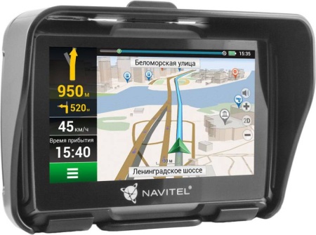 Навигатор Автомобильный GPS Navitel G550 Moto 4.3" 480x272 8Gb microSD черный Navitel