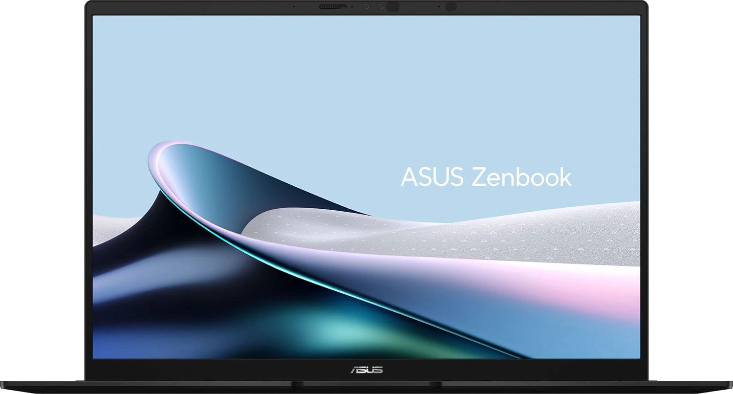 Ноутбук Asus Zenbook 14 UM3406GA-QD132 Ryzen AI 5 430 16Gb SSD512Gb AMD Radeon 840M 14" OLED WUXGA (1920x1200) без ОС black WiFi BT Cam Bag (90NB17R1-M006K0)