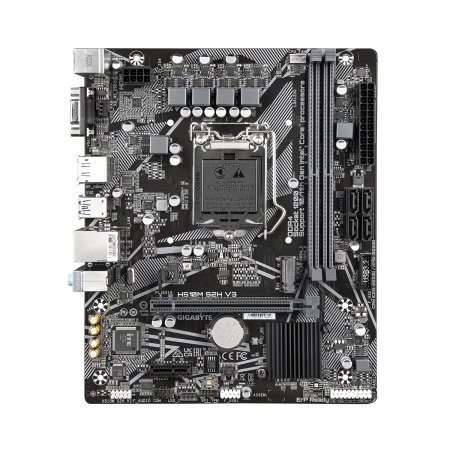 H510M S2H V3, Socket 1200, Intel®H470, 2xDDR4-3200, D-SUB+HDMI+DP, 1xPCI-Ex16, 1xPCI-Ex1, 4xSATA3(RAID 0/1/5/10), 1xM.2, 8 Ch Audio, GLan, (4+4)xUSB2.0, (2+2)xUSB3.2, 1xPS/2, mATX, OEM