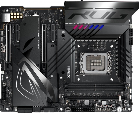 Материнская плата ASUS ROG MAXIMUS Z790 APEX ENCORE, LGA1700, Z790, 4*DDR5, HDMI, 6xSATA3 + RAID, M2, Audio, Gb LAN, USB 3.2, USB 2.0, ATX; 90MB1FX0-M0EAY0