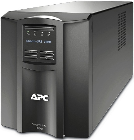 Источник бесперебойного питания APC Smart-UPS SMT1000I-CH 700Вт 1000ВА черный