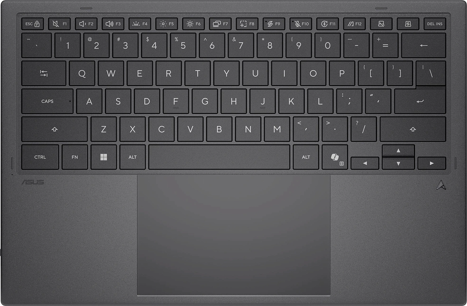 Ноутбук Asus ZenBook Duo UX8407AA-SN279X Core Ultra 9 386H 32Gb SSD1Tb Intel Arc 14" OLED Touch 3K (2880x1800) Windows 11 Pro dk.grey WiFi BT Cam (90NB16V1-M00F80)