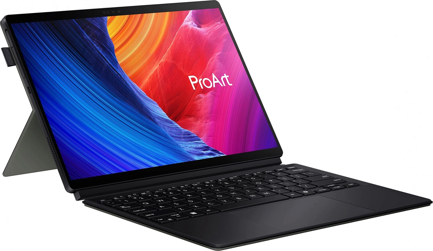 Ноутбук ASUS ProArt PZ13 OLED HT5306QA-LX008W Snapdragon® X Plus X1P 42 100   3.4GHz  LPDDR5X 16GB 1TB PCIE G4 SSD  Qualcomm  Adreno GPU 13.3" TOUCH 3К (2880 x 1800) OLED   60Hz WIN11 HOME  Nano Black