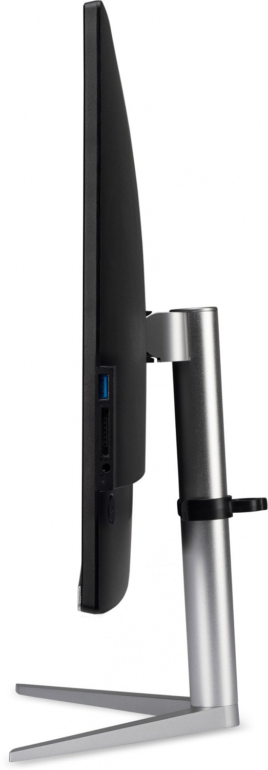 Моноблок Acer Aspire C24-1300 23.8" Full HD Ryzen 5 7520U (2.8) 8Gb SSD256Gb RGr CR noOS GbitEth WiFi BT 65W клавиатура мышь Cam черный 1920x1080