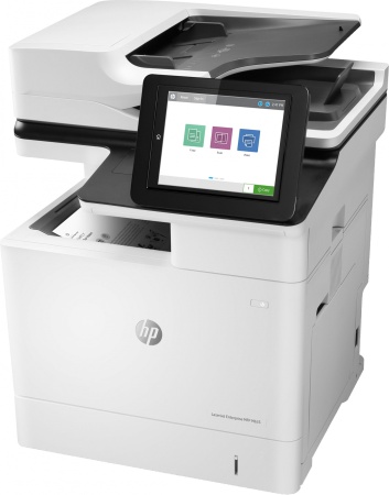 Лазерное многофункциональное устройство HP LaserJet Enterprise MFP M635h (p/c/s, A4,1200dpi,61ppm,1,5Gb,HDD500GBenc,2 trays 100+550,ADF150,Duplex,USB/GigEth,cart.10,5k in box,1y warr.repl.J8J64A,J8J70A)