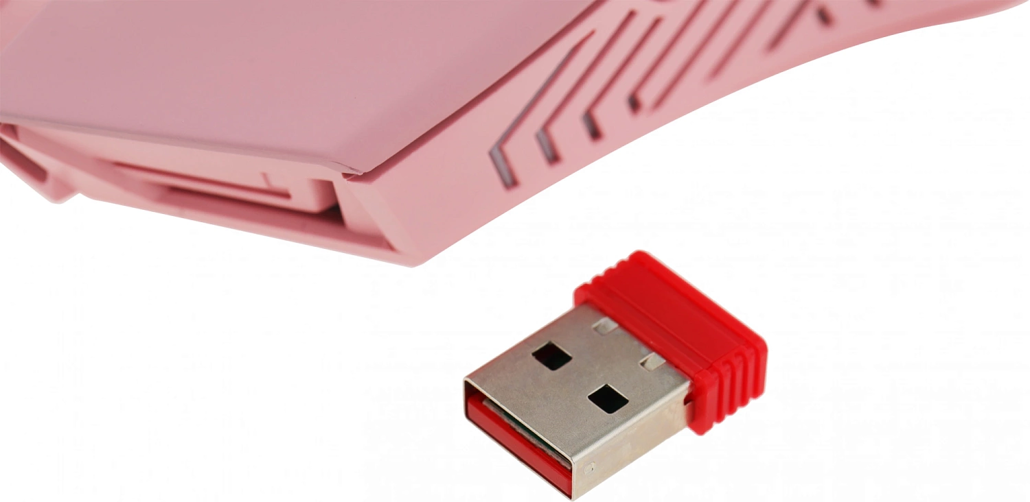 Мышь Defender Pandora GM-502 розовый оптическая 3200dpi silent беспров. USB 6but (52501) Мышь Defender Pandora GM-502 розовый оптическая 3200dpi silent беспров. USB 6but (52501)