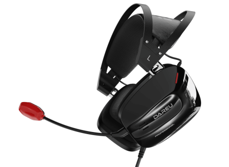 Гарнитура игровая проводная Dareu A730 Black (черный)
