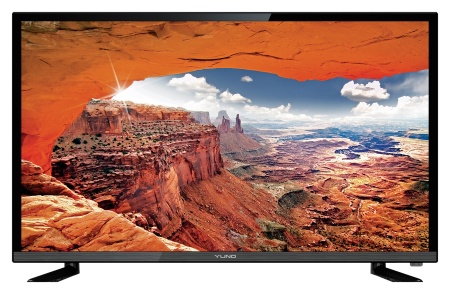 Телевизор LED Yuno 31.5" ULX-32TCS226 Яндекс.ТВ черный HD 50Hz DVB-T2 DVB-C DVB-S2 WiFi Smart TV (RUS)