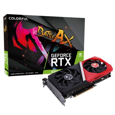 RTX3060 Ti NB DUO V2 LHR-V 8GB GDDR6 256bit HDMI 3xDP