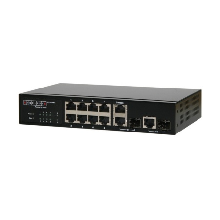 ES3510MA Edge-corE 8-Port 10/100BASE-TX + 2 Combo G (RJ-45/SFP), SFP dual speed 100BASE-X/1000BASE-X, Fanless Design, AC L2 Fast Ethernet Switch {4}