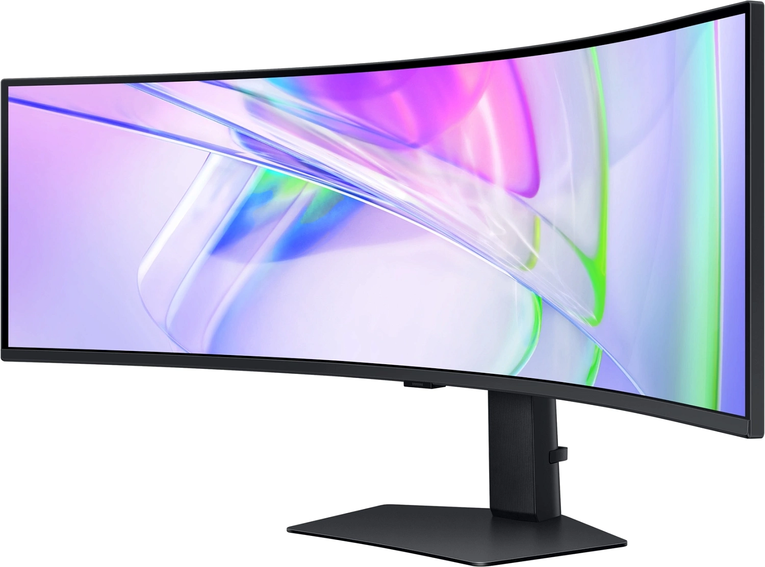 Монитор Samsung 49" ViewFinity S9 S49C950UAI Curved (VA 32:9 5120x1440x120Hz 5ms 350cd 3000:1 178/178 1,07 млрд DP;HDMIx2; USB-C (90 Вт) USB3.0x3 Spk 2x5W HAS Tilt Swiv VESA Black