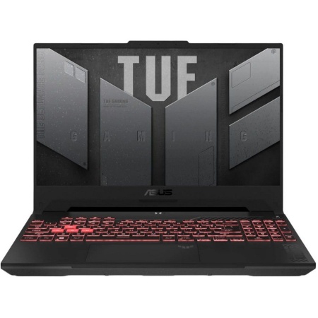 Ноутбук ASUS TUF Gaming A15 FA507UI-LP181 AMD Ryzen 7 8845HS/16Gb/512Gb/RTX4070 8Gb/15.6"/IPS/FHD/144Hz/NoOS/Mecha Gray (90NR0I65-M008K0)
