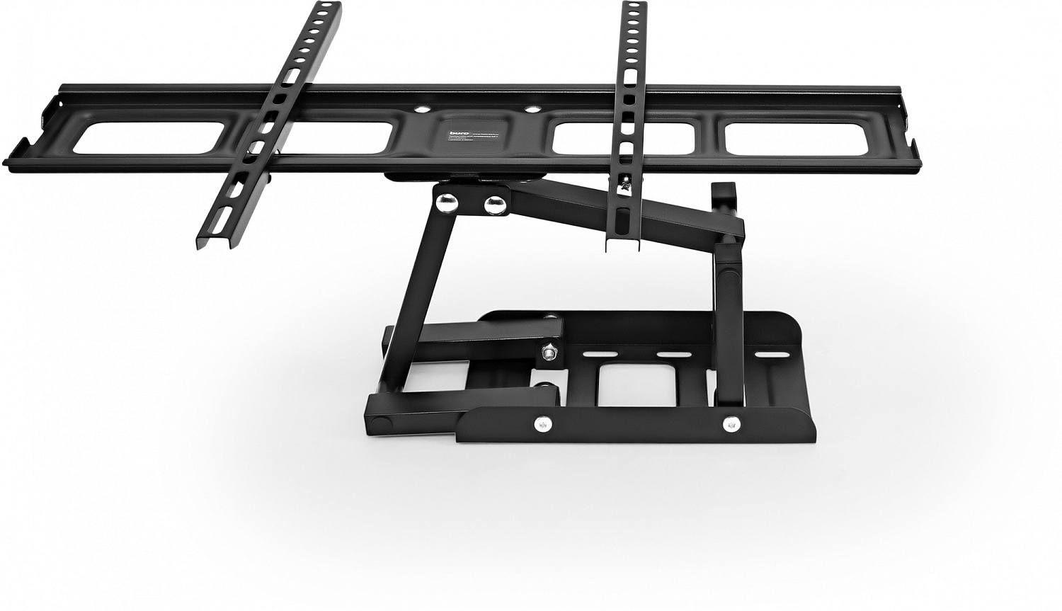 Кронштейн для телевизора Buro MF3 черный 32"-70" макс.40кг настенный поворотно-выдвижной и наклонный