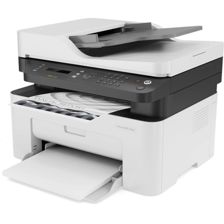 HP Laser 137fnw (МФУ лазерное P/S/C/F, A4, 1200dpi, 20ppm, 128Mb, ADF40, Lan, WiFi, USB)(4ZB84A#BB)