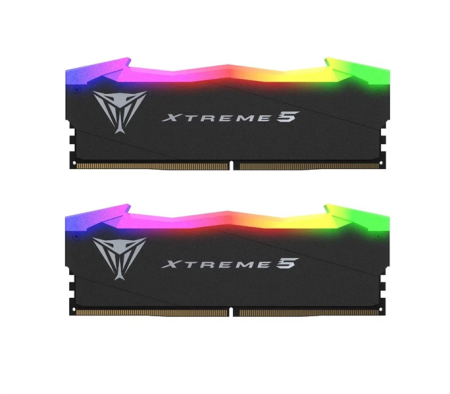 Память DDR5 2x16Gb 7800MHz Patriot PVXR532G78C38K Viper XTREME RGB RTL Gaming PC5-62400 CL38 DIMM 288-pin 1.45В с радиатором Ret